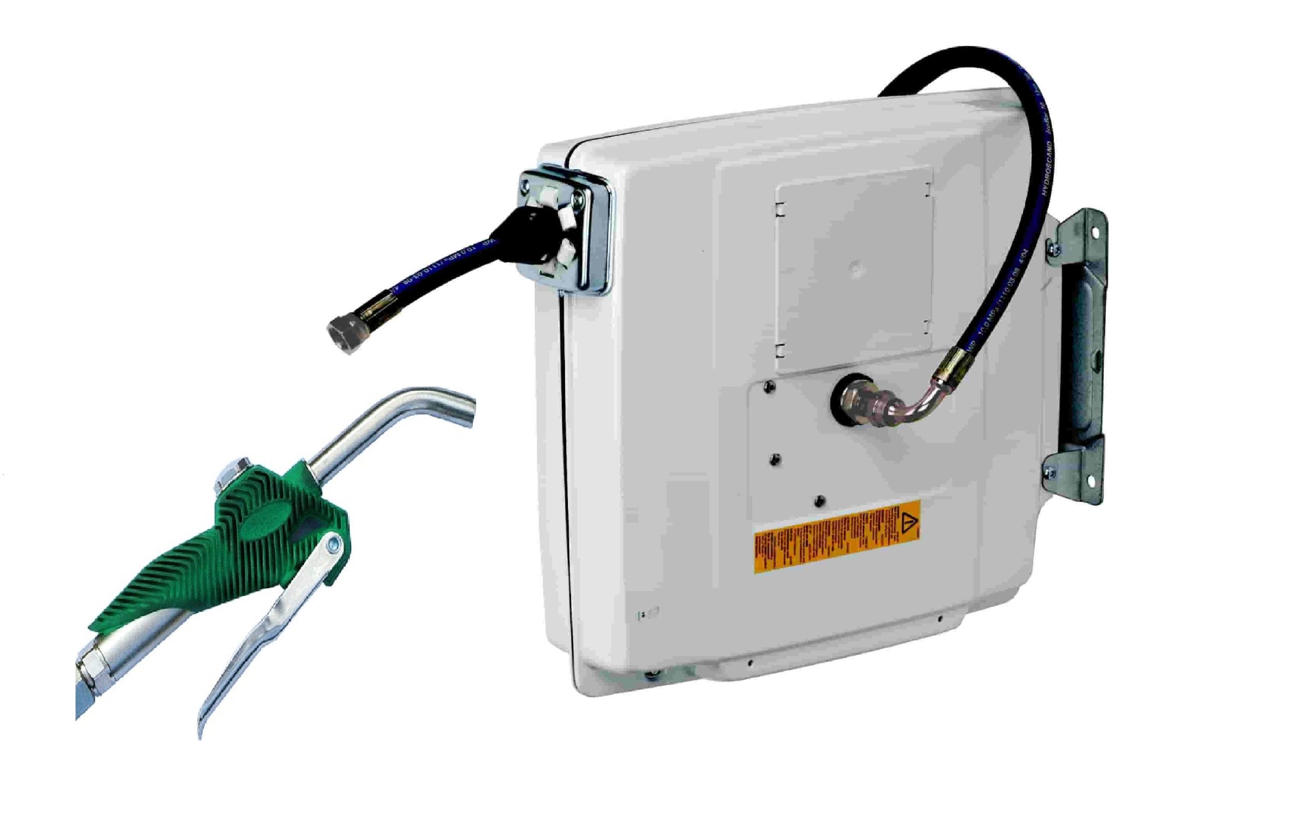 Water Reel 15m x 3/8" c/w Water Gun & Ball Valve